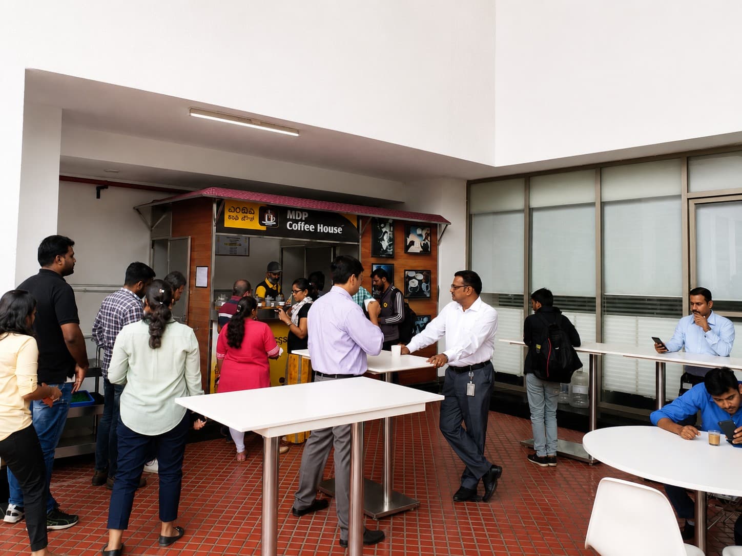 MDP Coffee House outlet at Deutsche Bank, Bengaluru