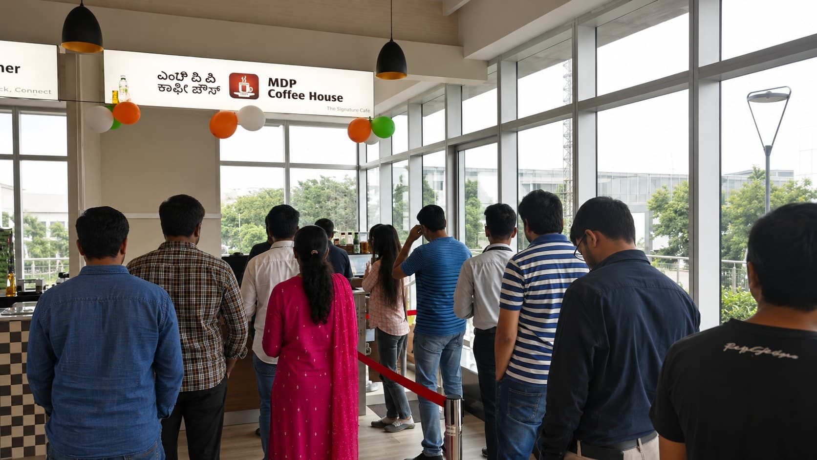 MDP Coffee House's former outlet at HCL, Bengaluru