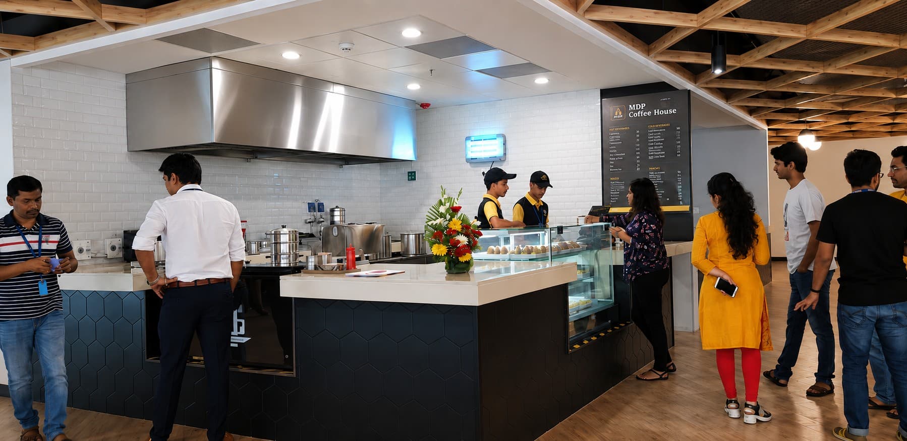 MDP Coffee House outlet at Amazon, Bengaluru