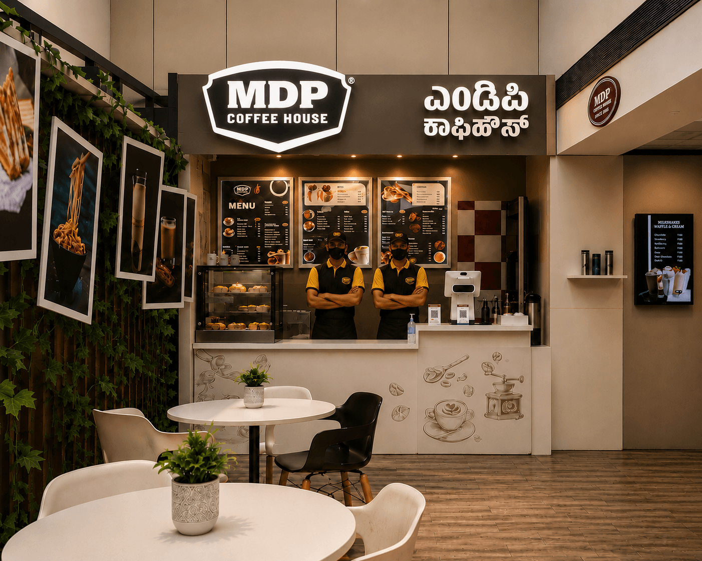 MDP Coffee House QSR CAFE format
