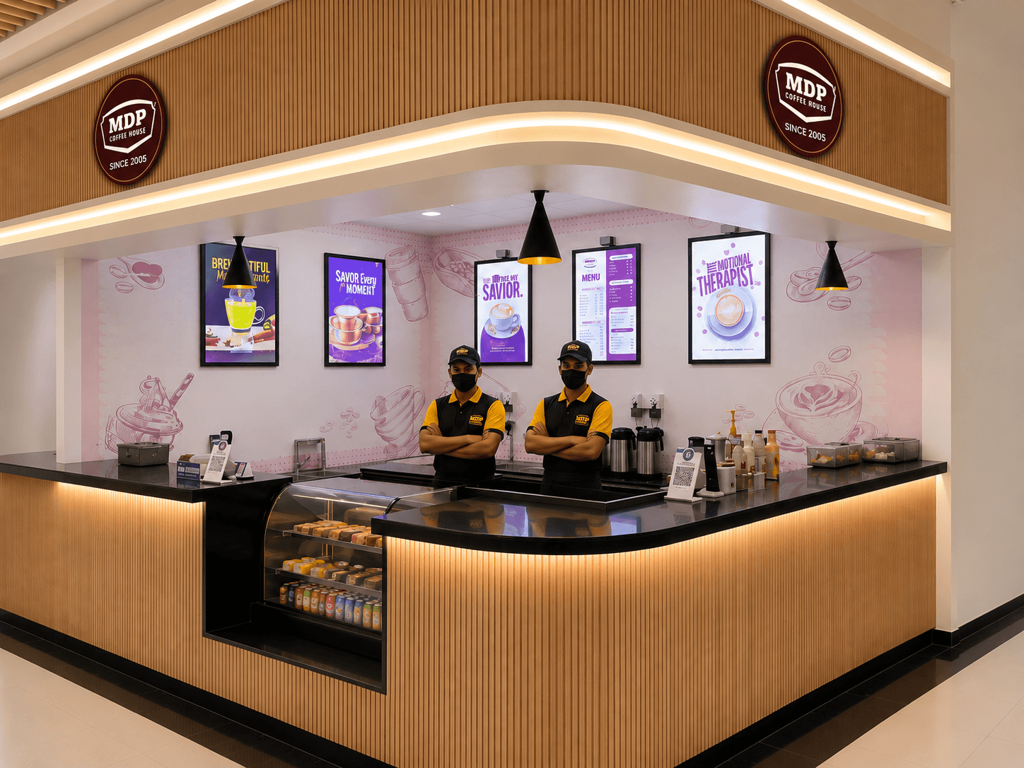 MDP Coffee House COMMERCIAL OUTLET format